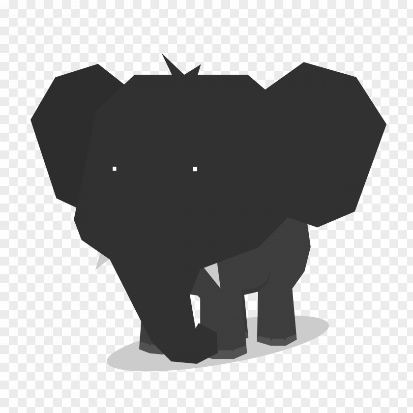 Minimal Elephant Photography Drawing Clip Art PNG