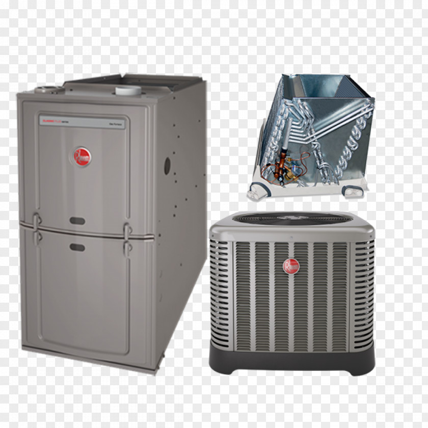 Hvac Furnace Seasonal Energy Efficiency Ratio Rheem Air Conditioning Heat Pump PNG