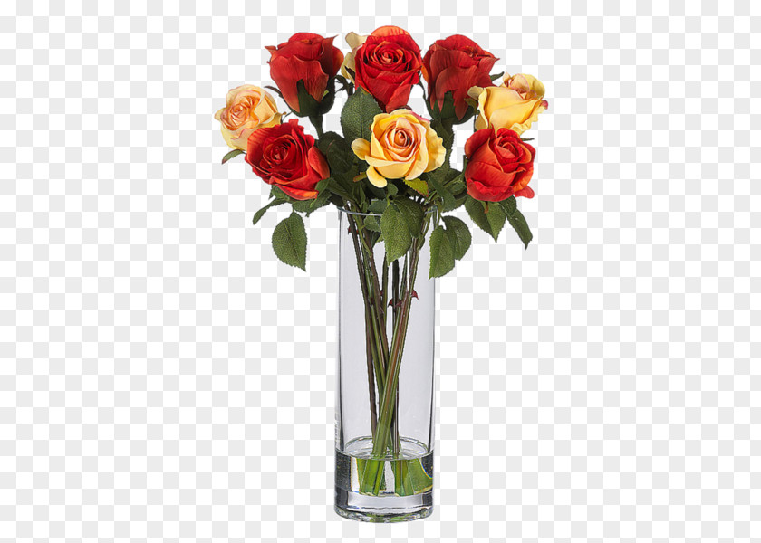 Bottle Flowers Flower Vase Rose Floral Design Silk PNG