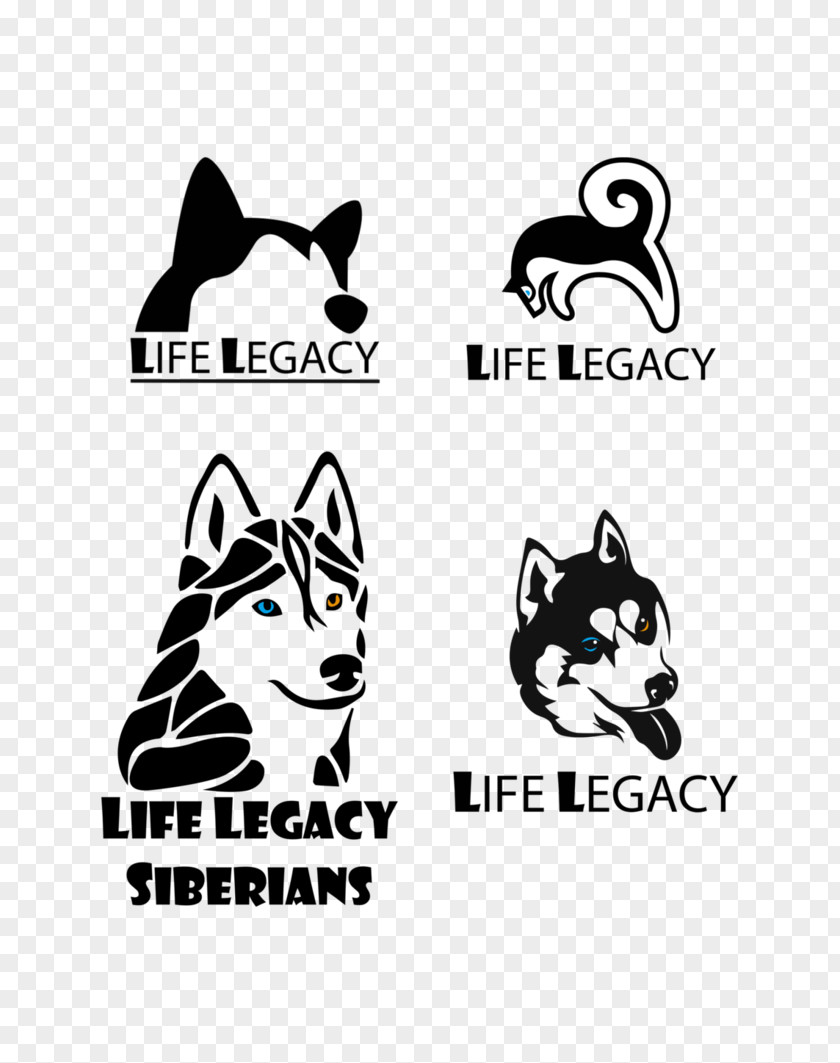 Cat Siberian Husky Logo Dog Breed PNG
