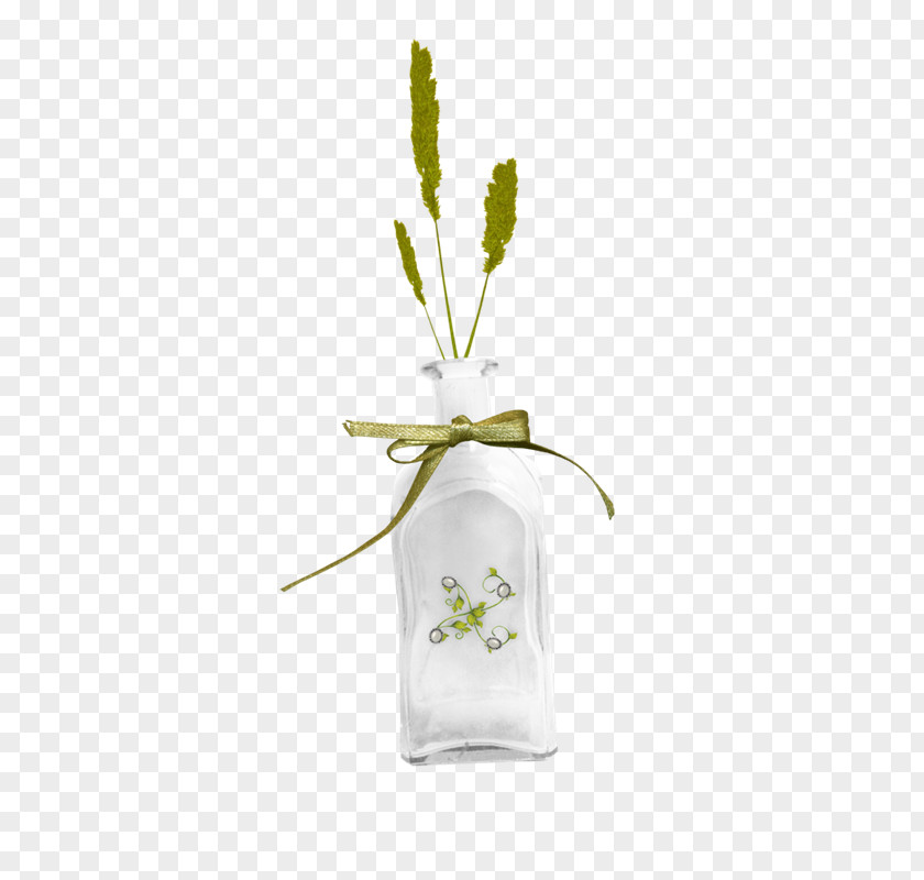 Cut Flowers Vase Watercolor Nature Background PNG