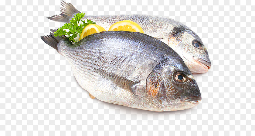 Fish Fried Gilt-head Bream And Chips Stock Photography PNG