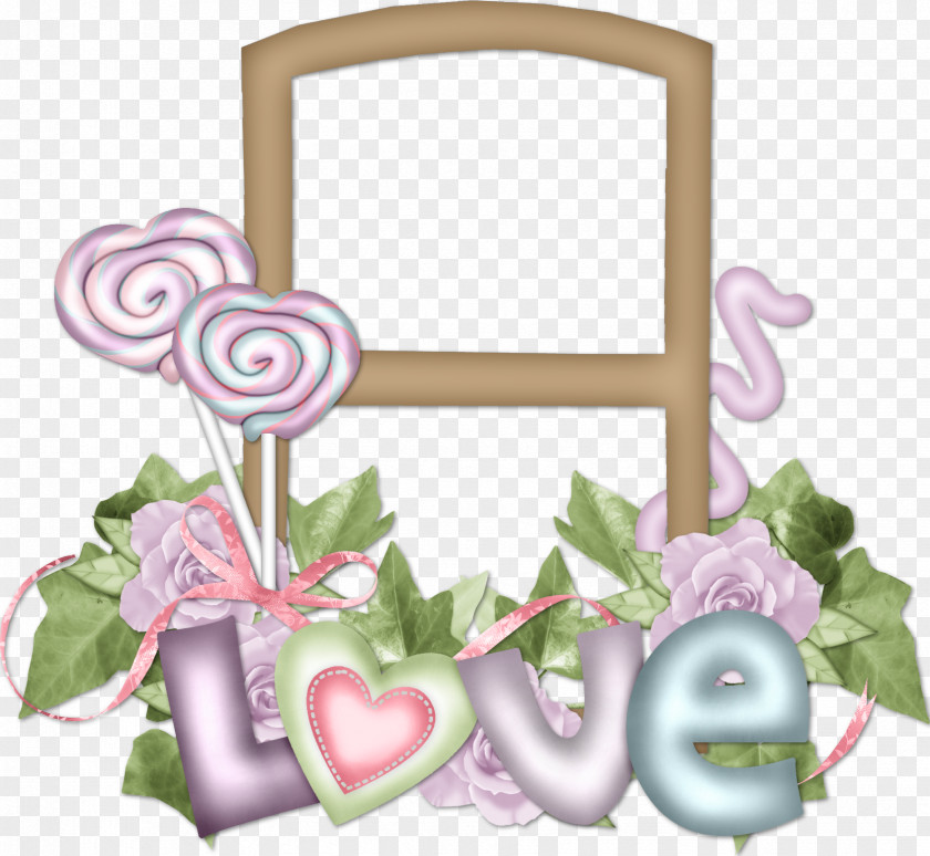 Picture Frame Pink Background PNG