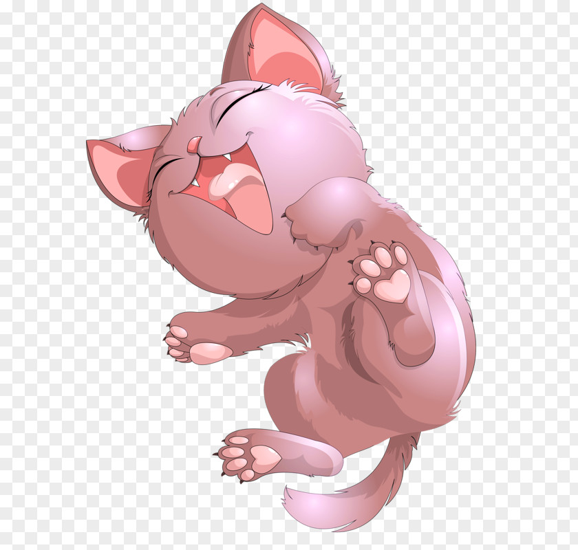 Laughing Cat Laughter Illustration PNG