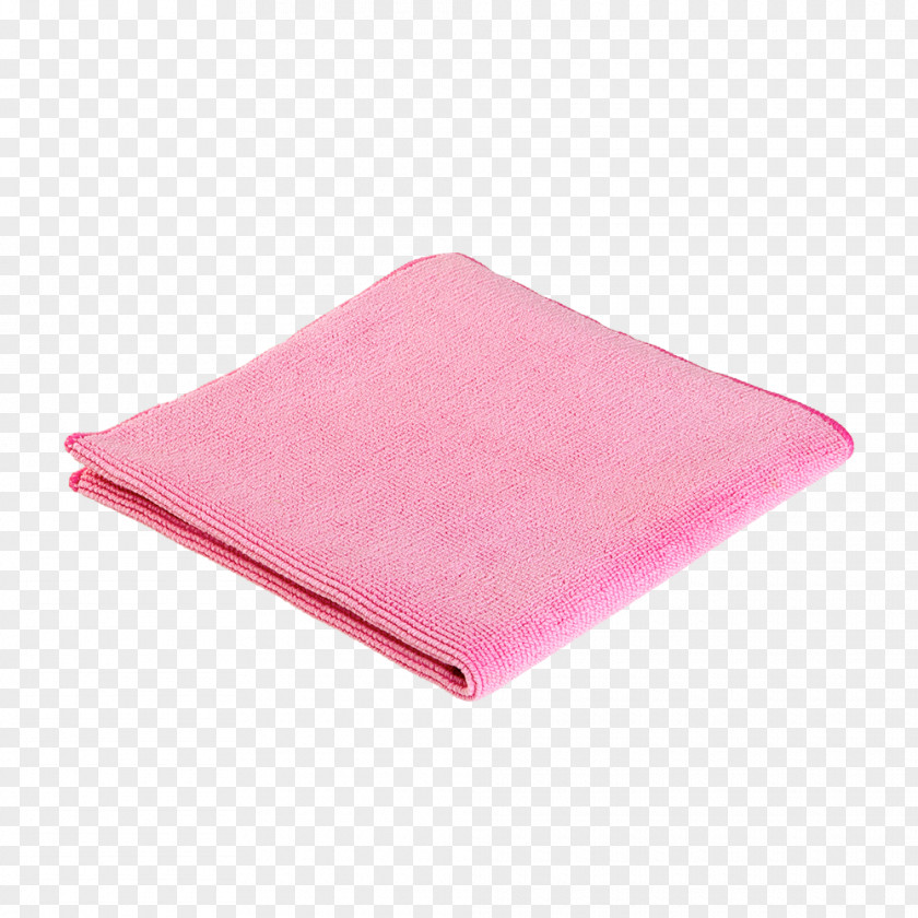 Pink Cloth Microfiber Textile Cleaning Dust PNG