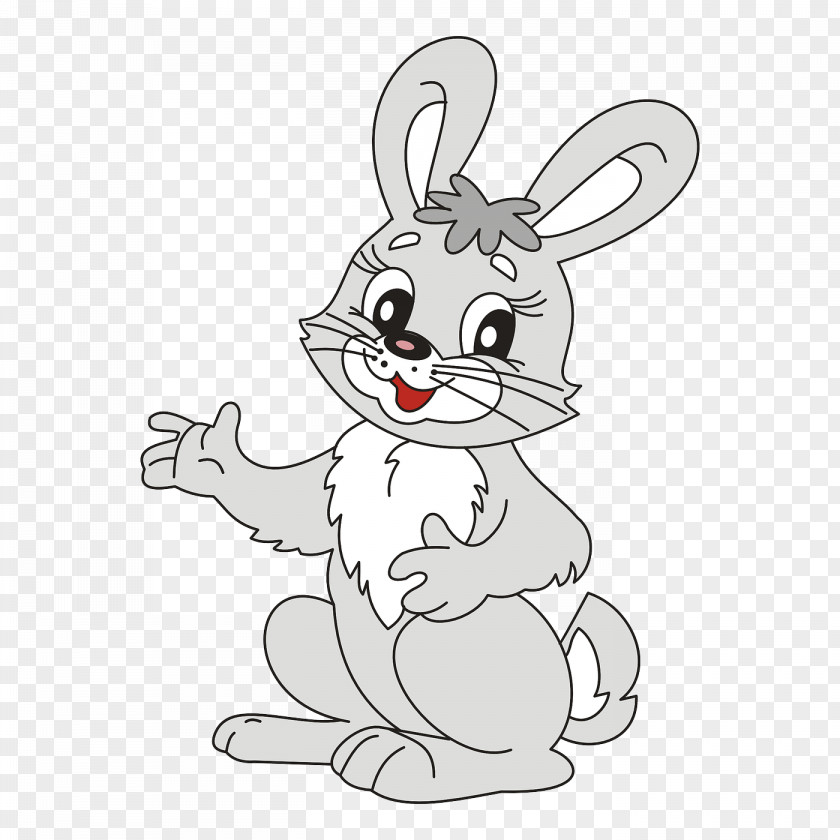 Rabbit Angel Bunny Easter Bugs Vector Graphics PNG