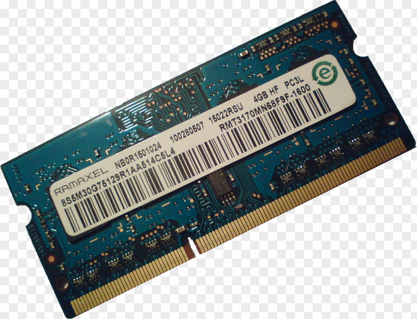 Ram DDR3 SDRAM Laptop SO-DIMM Computer Data Storage PNG