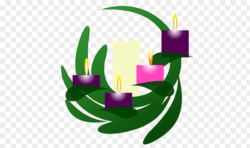 Church Flags Clip Art Advent Wreath Candle PNG