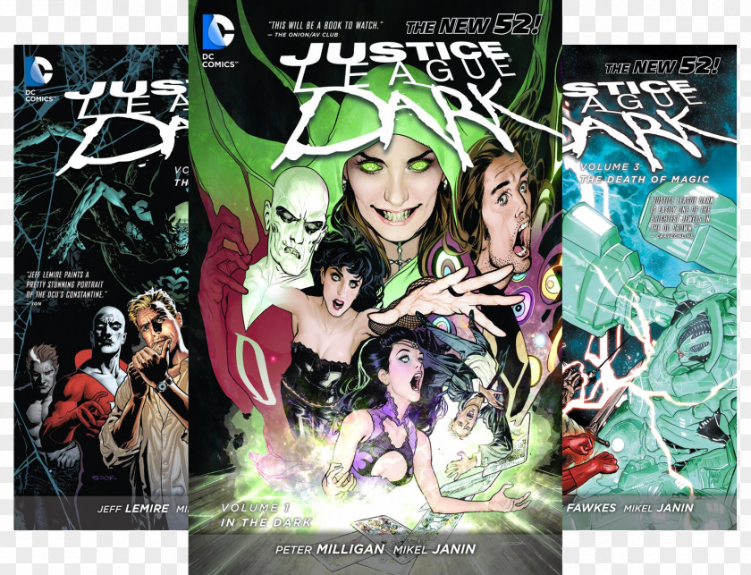 Enchantress Justice League Dark Vol. 1: In The (The New 52) John Constantine Dark: PNG
