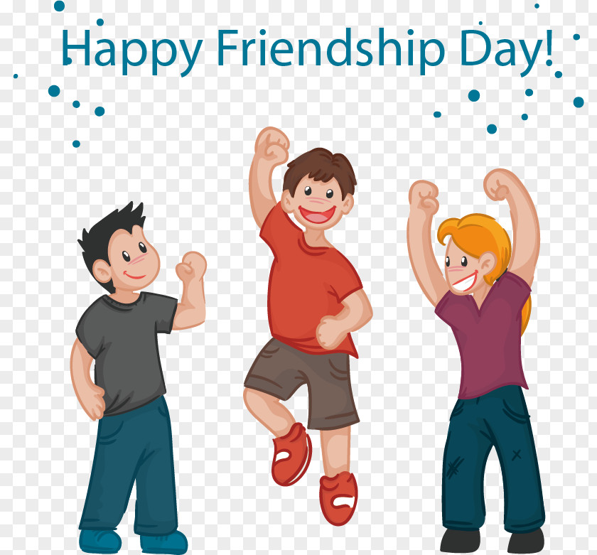 Friends Cartoon Vector Friendship Day Drawing PNG