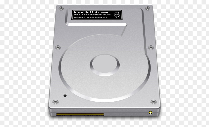 Internal Drive 180GB Data Storage Device Electronic Hardware Optical Disc PNG