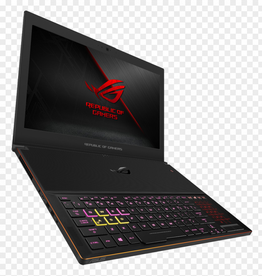 Laptop Kaby Lake Asus ROG Zephyrus GX501GI-XS74 15.6 Inch Intel Core I7-8750H 2.2GHz PNG