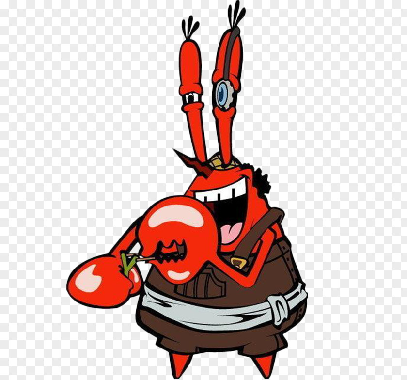 Lovely Cartoon Crab Boss Usopp Monkey D. Luffy Mr. Krabs Sandy Cheeks Tony Chopper PNG