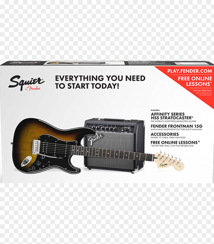Mad Professor Fender Stratocaster Squier Deluxe Hot Rails Bullet Affinity Series HSS PNG