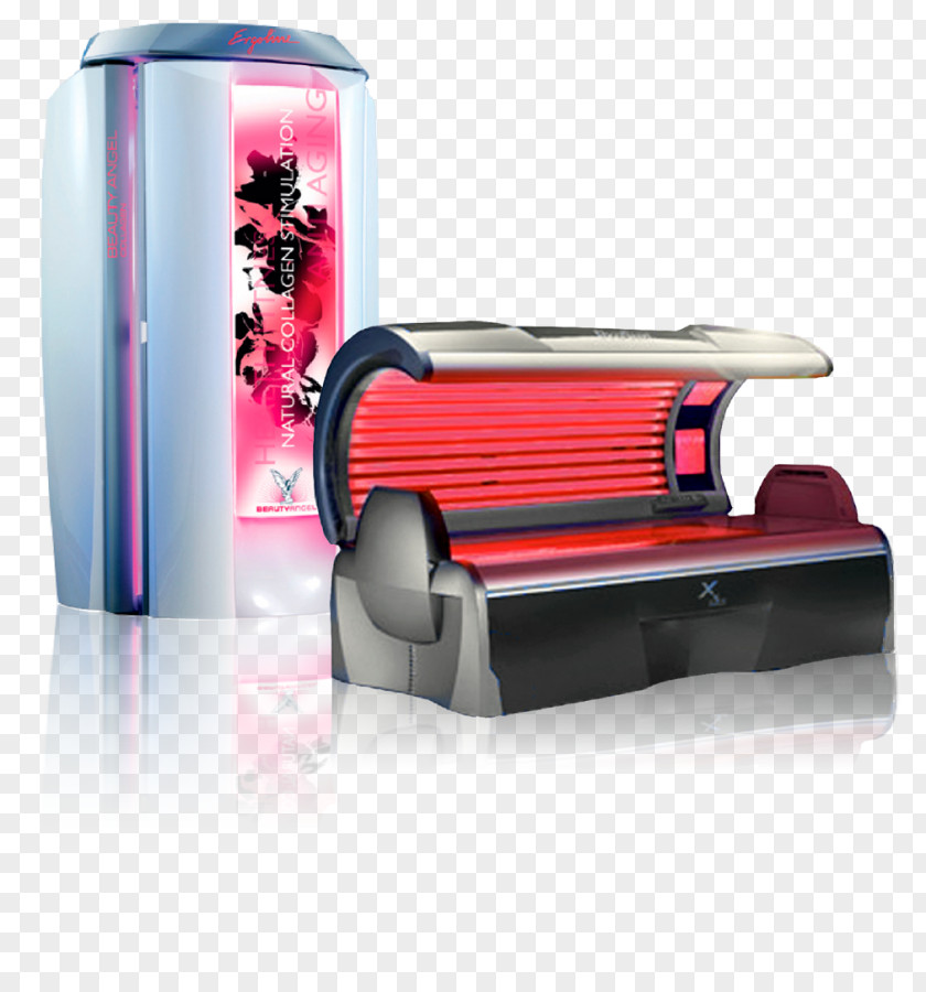 Pink Light Therapy Sun Tanning Indoor PNG