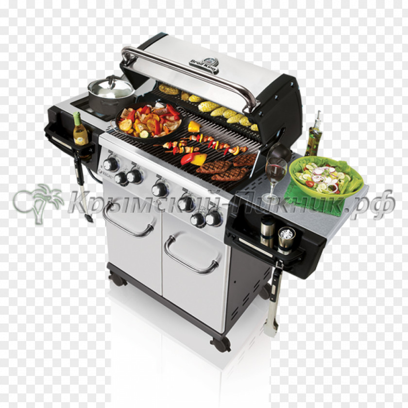 Barbecue Grill Broil King Regal S590 Pro Grilling Cooking Rotisserie PNG