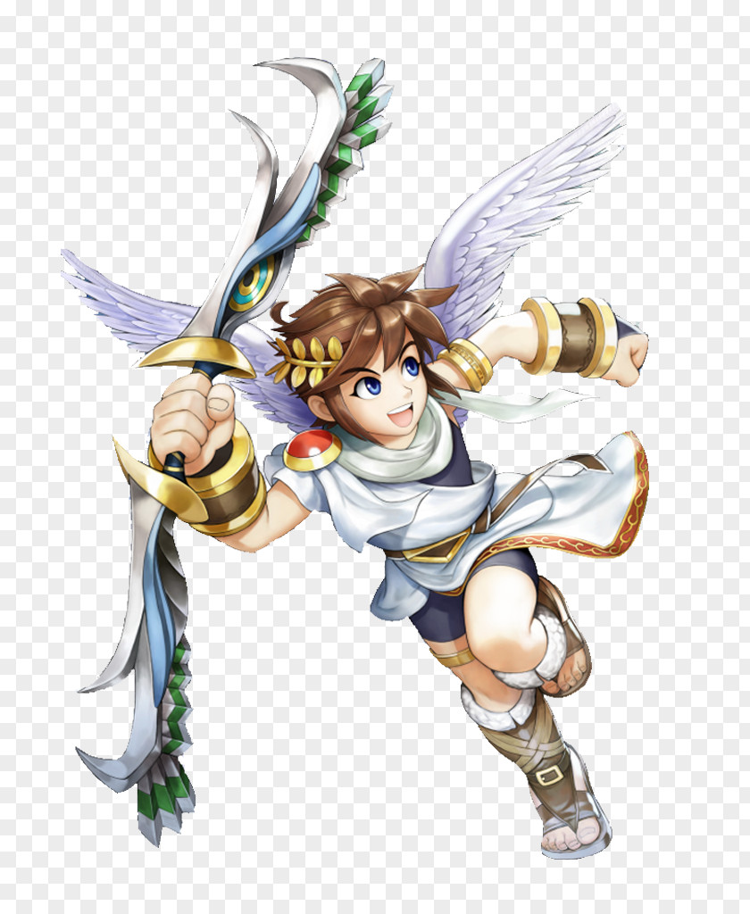 Icarus Kid Icarus: Uprising Super Smash Bros. For Nintendo 3DS And Wii U Of Myths Monsters Pit PNG