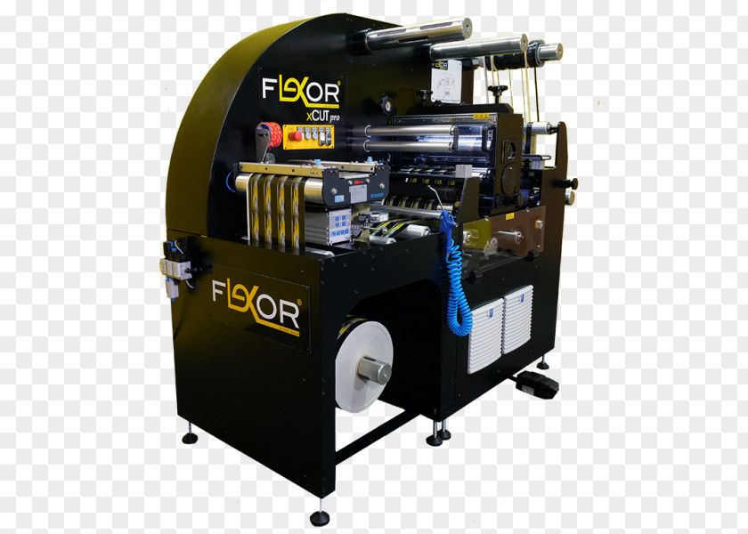 Offset Printing Machine Die Cutting Label Manufacturing PNG