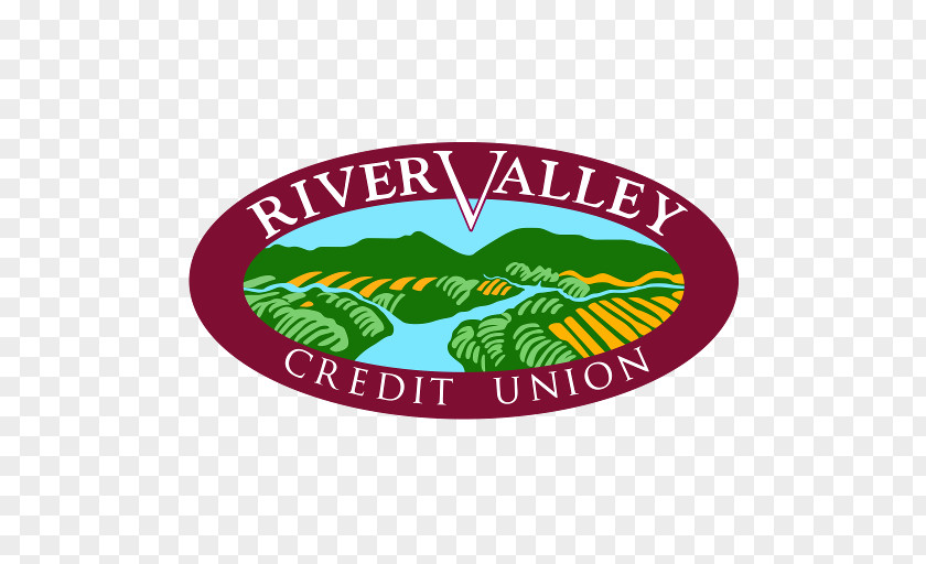 River Valley Credit Union Logo Oval M Font PNG