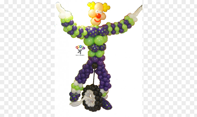 Clown Hands On Balloon Modelling Toy Circus PNG