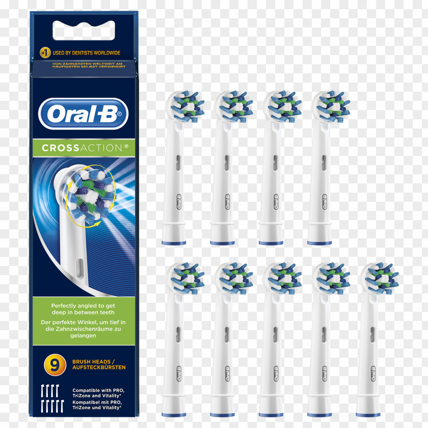 Floss Electric Toothbrush Oral-B Pro-Health CrossAction PNG