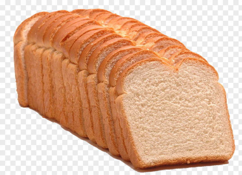 Milk White Bread Bakery Banana Raisin PNG