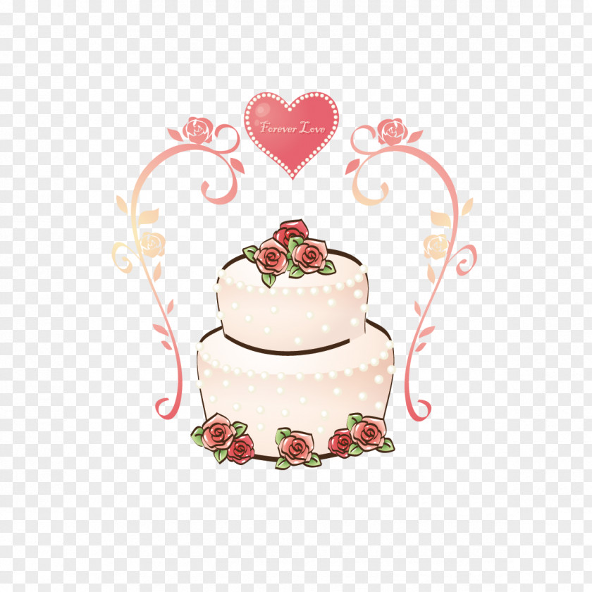 Birthday Cake Wedding Torte PNG