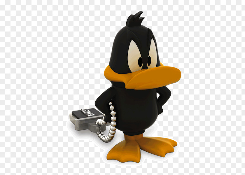 Duffy Duck EMTEC Looney Tunes Episode 2 L105 Daffy USB Flash Drives PNG