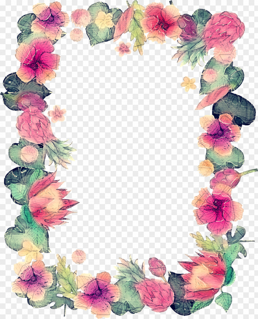 Interior Design Picture Frame Floral PNG