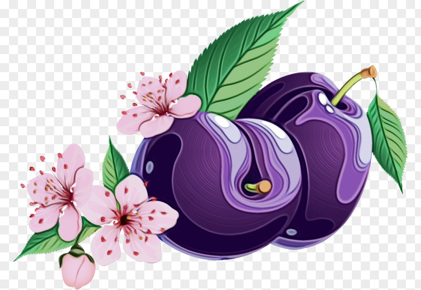 Leaf Flower Plant Purple Violet Lilac PNG