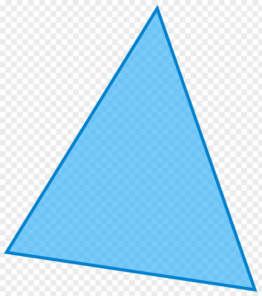 Light Blue Triangle Image Polygon Edge Vertex Geometry PNG