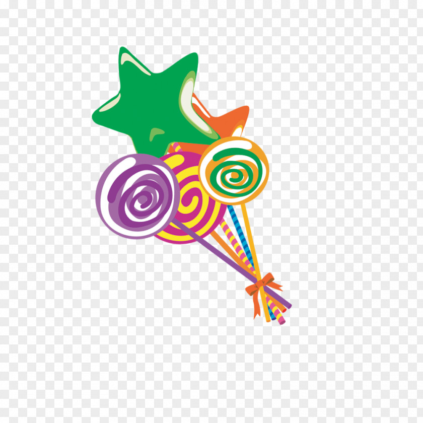 Lollipop Decorative Pattern Download Clip Art PNG