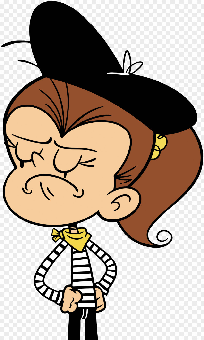 Luna Loud Luan Lincoln Acting Mime Artist PNG