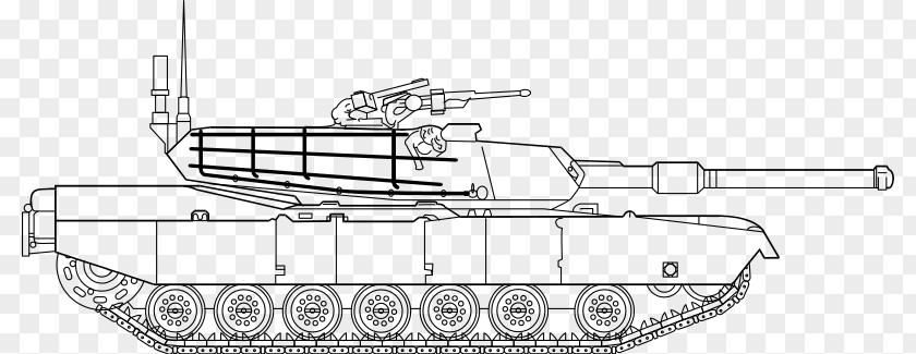 Main Battle Tank M1 Abrams Military Vehicle Clip Art PNG