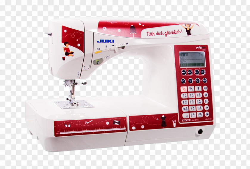 Pattydoo Sewing Machines Juki Exceed HZL-F400 Machine Needles PNG