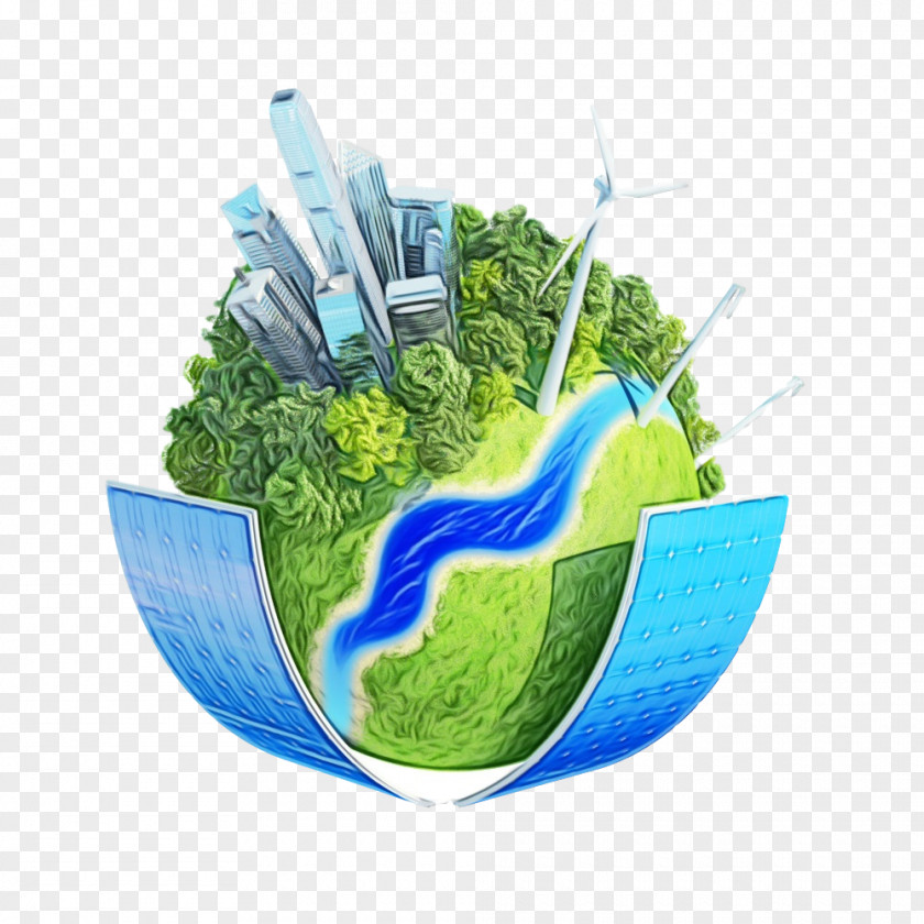 Plant Logo Earth World Font PNG