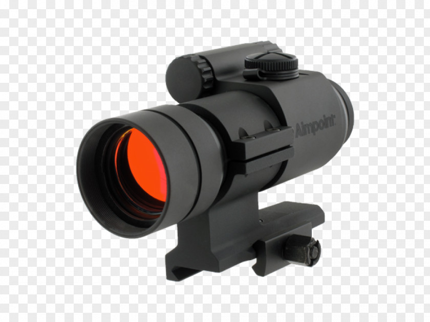 Weapon Red Dot Sight Aimpoint AB Reflector Optics PNG