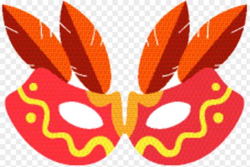 Costume Orange Butterfly Cartoon PNG