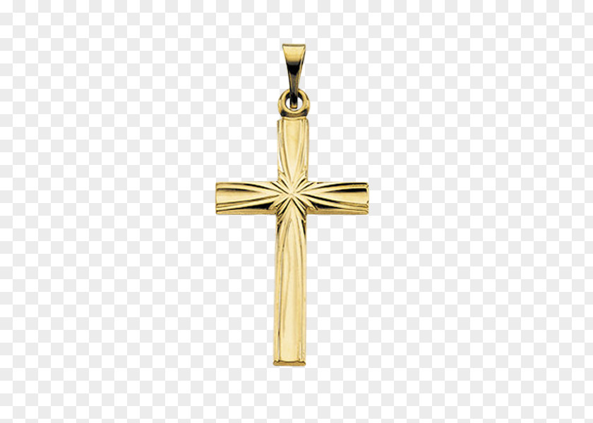 Gold Locket Cross Colored Charms & Pendants PNG