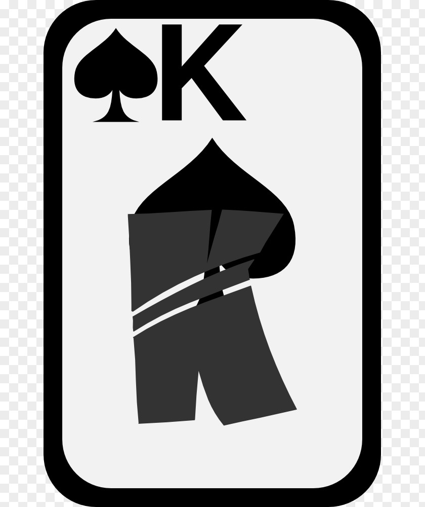 King Hearts Queen Of Spades Ace PNG