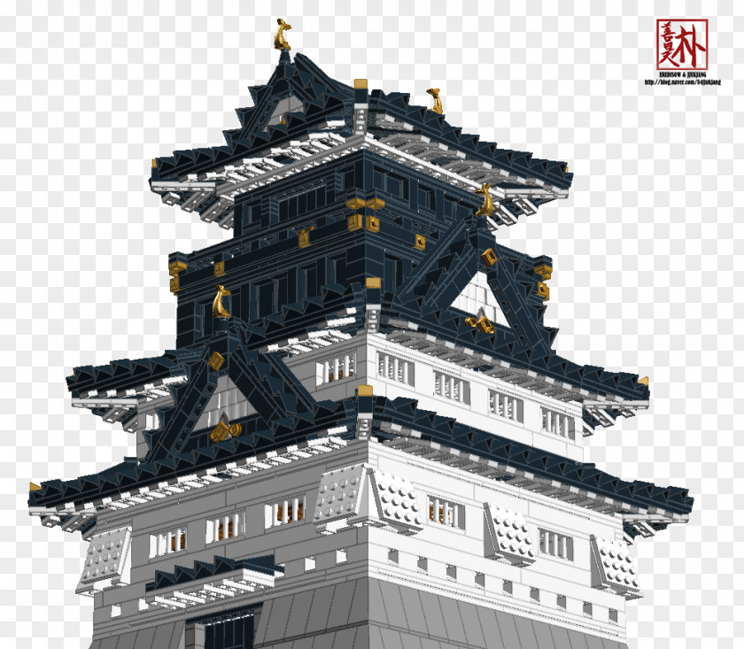 Osaka Castle Lego Ideas Japanese Tenshukaku PNG