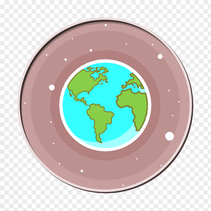 Planet Earth Icon Global Landscapes PNG