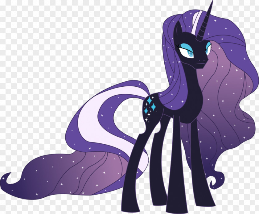 Villain Rarity Princess Luna Applejack Nightmare Image PNG