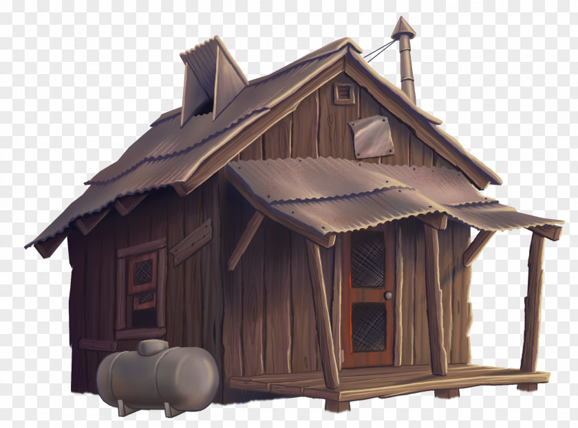 Cabin Royalty-free Shack Drawing Clip Art PNG