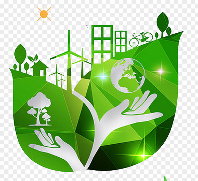 Healthy Green Homes Natural Environment Environmental Protection Euclidean Vector PNG