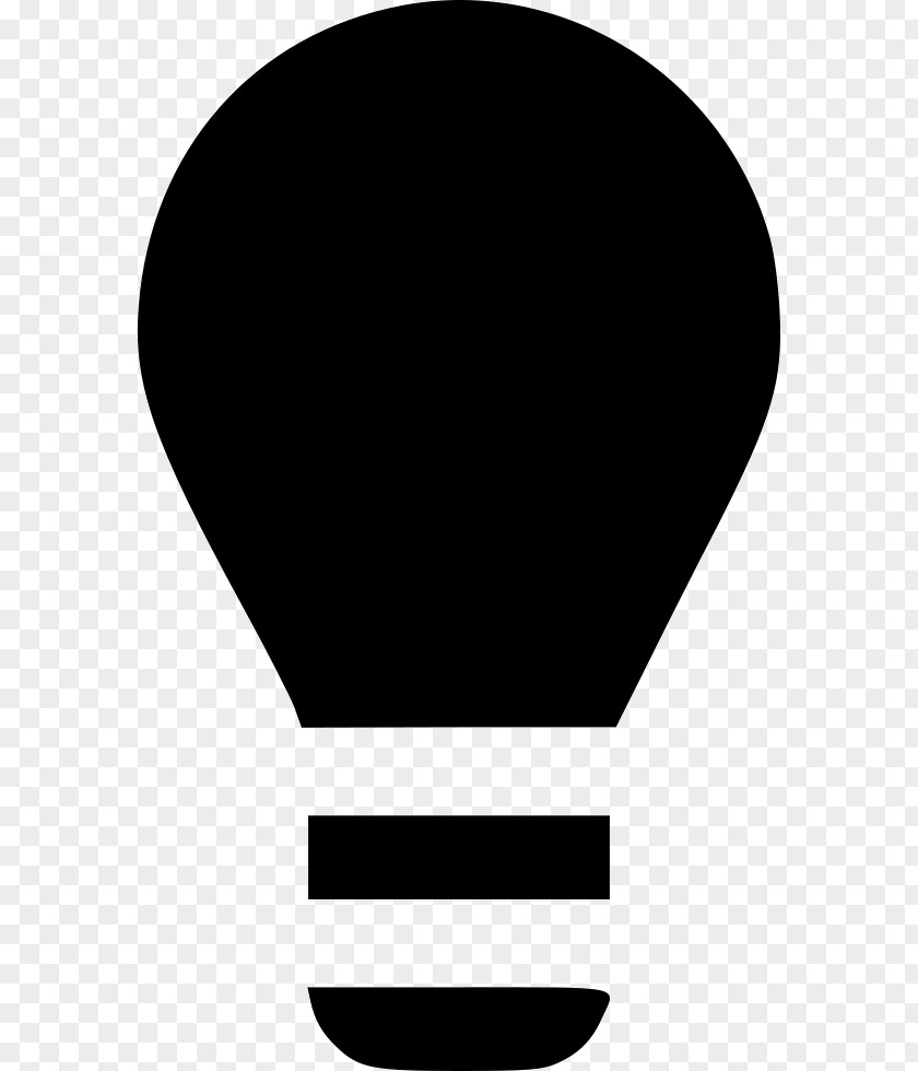 Silhouette Lamp Black Electric Light Symbol Electrodeless Arrow PNG