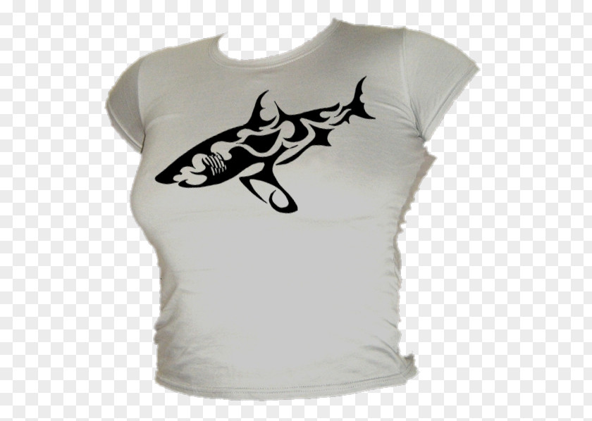 T-shirt Shark Sleeve Clothing PNG