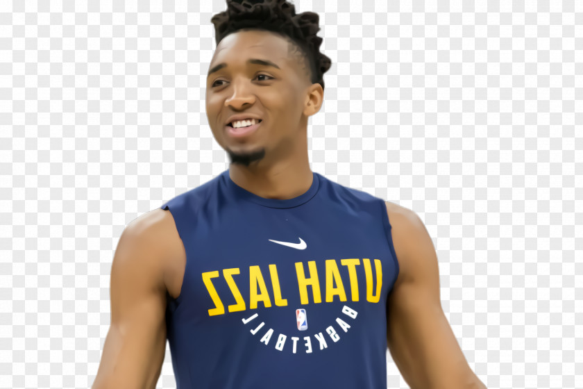 Top Muscle Donovan Mitchell Basketball Player PNG