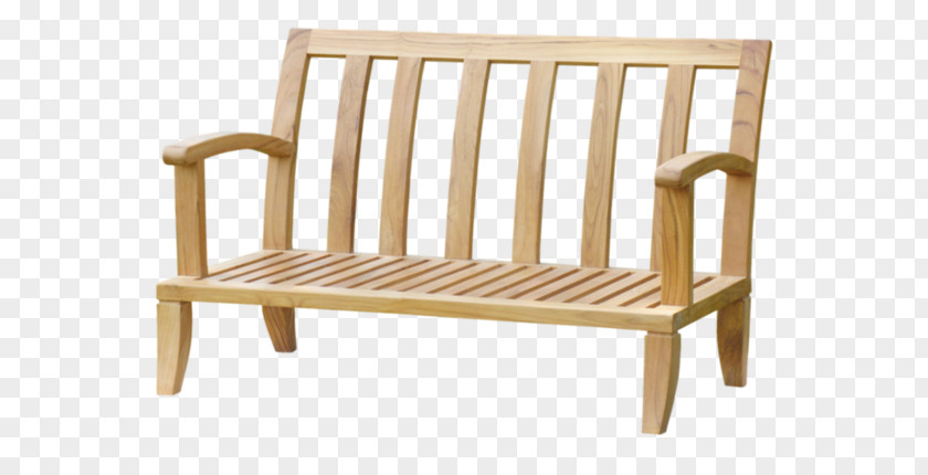 Wood Stain Armrest Garden Furniture Bench Chair Cushion Table PNG