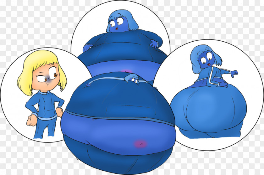 Blueberry Tea Pie Body Inflation PNG